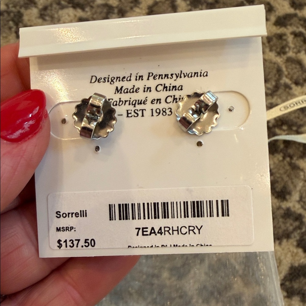 Sorrelli Crystal Statement Earrings! Beautiful and NWOT. LOOK! - Picture 4 of 9